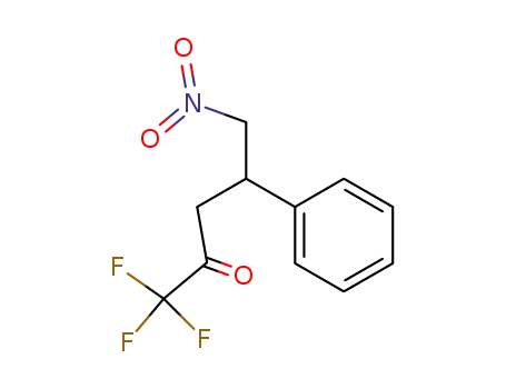 1,1,1-trifluoro-5-nitro-4-phenyl-pentan-2-one