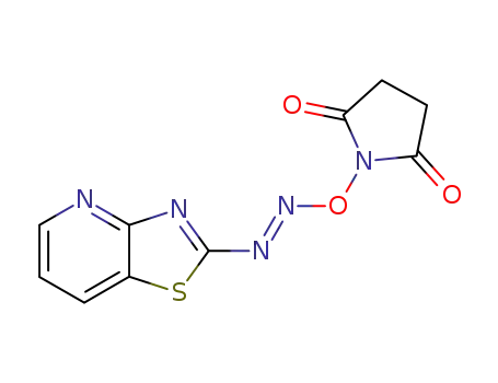 1-{([1,3]thiazolo[4,5-b]pyridin-2-yldiazenyl)oxy}-pyrrolidine-2,5-dione