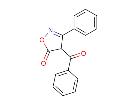 Molecular Structure of 41836-94-6 (4-BENZOYL-3-PHENYL-5-ISOXAZOLONE)