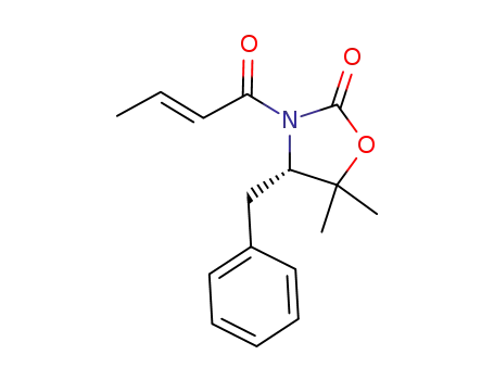 (S)-3-((E)-but-2-enoyl)-4-benzyl-5,5-dimethyloxazolidin-2-one