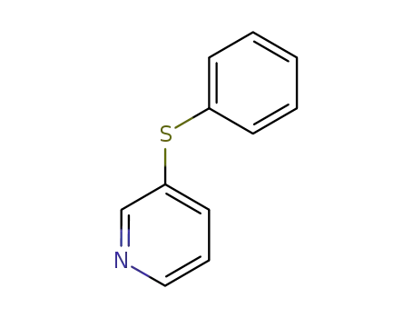 Molecular Structure of 28856-77-1 (Pyridine, 3-(phenylthio)-)