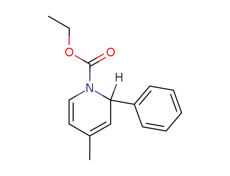 4-methyl-2-phenyl-2H-pyridine-1-carboxylic acid ethyl ester