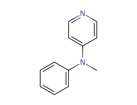 Molecular Structure of 64890-22-8 (4-Pyridinamine, N-methyl-N-phenyl-)