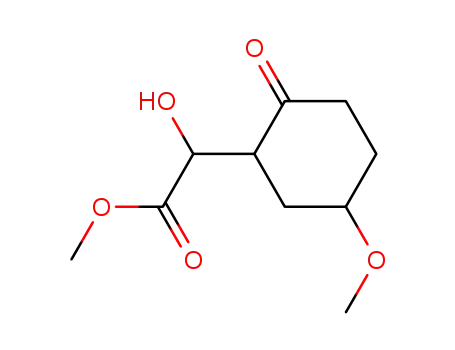 methyl 2-(2-oxo-5-methoxycyclohexyl)-2-hydroxyacetate