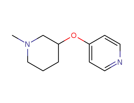 4-(1-methylpiperidin-3-yloxy)pyridine