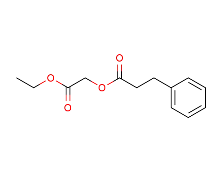 Molecular Structure of 74275-79-9 (2-ethoxy-2-oxoethyl 3-phenylpropanoate)