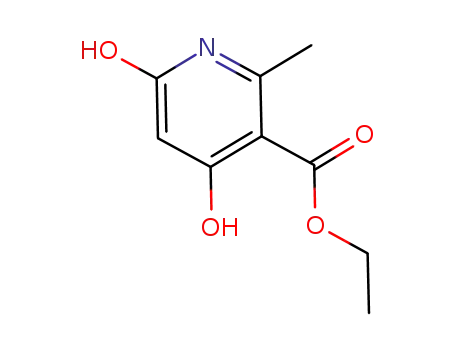 4,6-dihydroxy-2-methyl nicotinic acid ethyl ester