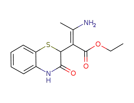 ethyl 3-amino-2-(3-oxo-3,4-dihydro-2H-1,4-benzothiazin-2-yl)but-2-enoate