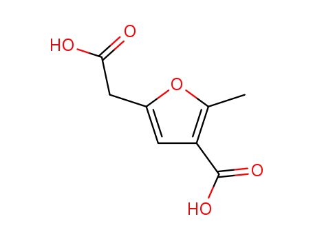 Molecular Structure of 534-60-1 (4-Carboxy-5-methyl-2-furanacetic acid)