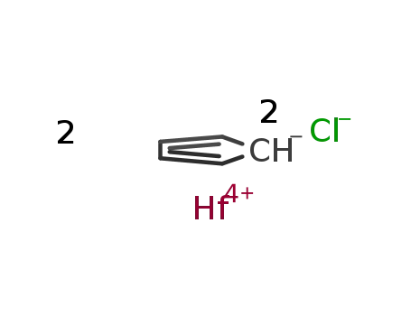 (cyclopentadienyl)2hafnium dichloride