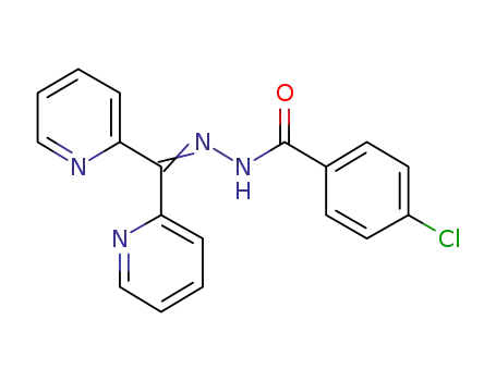 p-chlorobenzoyl-di-(2-pyridyl)ketohydrazone
