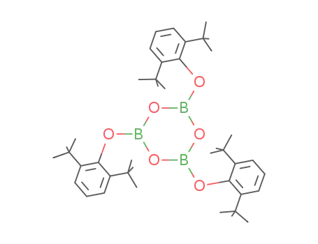 tris(2.6-di-t-butyl phenyloxy)boroxin