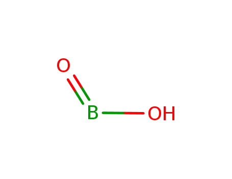 Molecular Structure of 13460-50-9 (METABORIC ACID)
