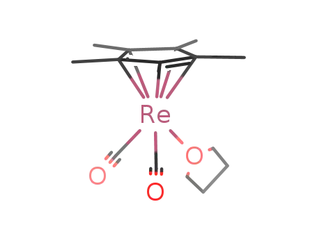(pentamethylcyclopentadienyl)(CO)2Re(tetrahydrofuran)