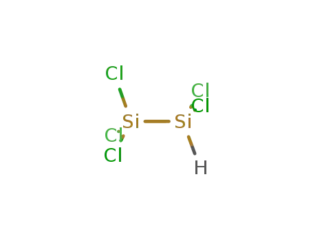 Molecular Structure of 31411-98-0 (pentachlorodisilane)