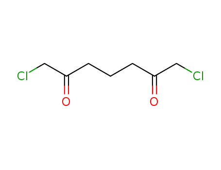 Molecular Structure of 61390-54-3 (2,6-Heptanedione, 1,7-dichloro-)