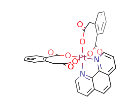 1,10-phenanthroline platinum(IV) homophthalate