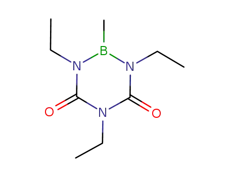 2-Methyl-1,3,5-triethyl-1,3,5-triaza-2-bora-cyclohexandion-4,6