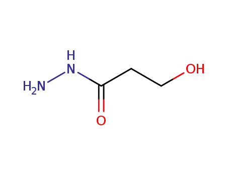 Molecular Structure of 24535-11-3 (3-hydroxypropanehydrazide)