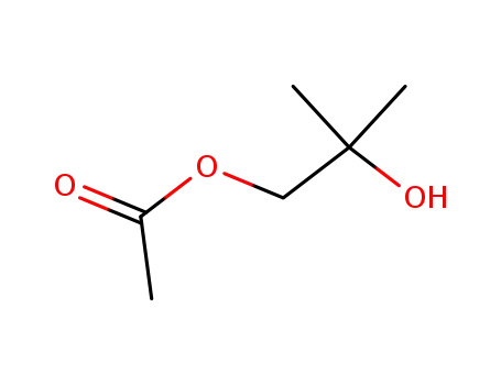 Molecular Structure of 42125-48-4 (1,2-Propanediol, 2-methyl-, 1-acetate)
