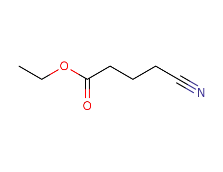 Molecular Structure of 10444-38-9 (4-Cyanobutyric acid ethyl ester)