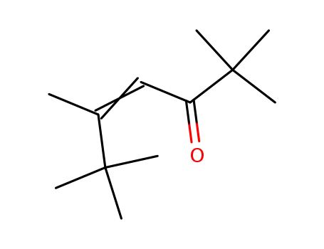 Molecular Structure of 3205-31-0 (2,2,5,6,6-PENTAMETHYLHEPTEN-3-ONE)