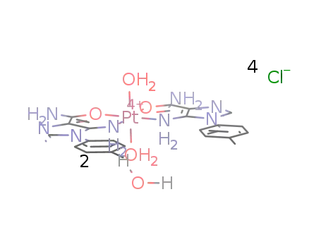 [Pt(5-amino-1-(p-CH3C6H4)imidazole-4-carboxamide)2(H2O)2]Cl4*2H2O