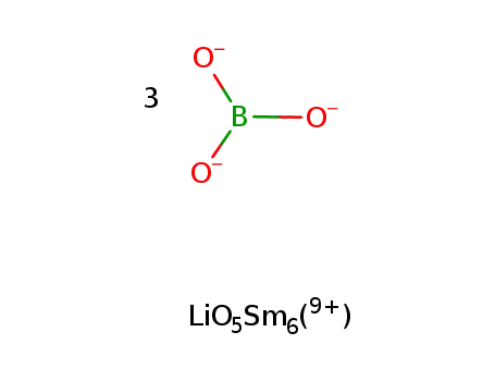 LiSm6O5(9+)*3BO3(3-)=LiSm6O5(BO3)3