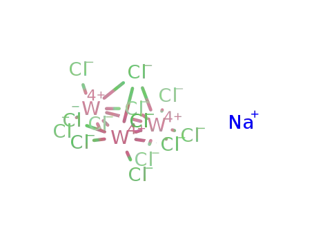 Na(1+)*W3Cl13(1-)=Na[W3Cl13]