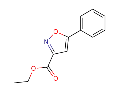 3-Isoxazolecarboxylic acid, 5-phenyl-, ethyl ester