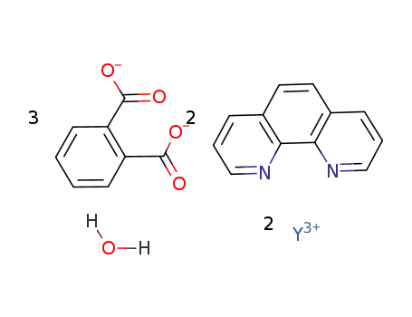[Y2(1,10-phenanthroline)2(1,2-benzenedicarboxylate)3]*H2O