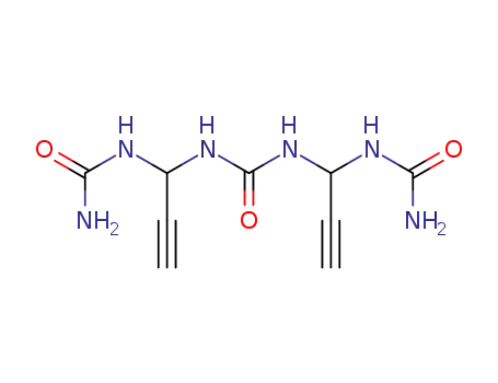 N,N'-bis-(1-ureido-prop-2-ynyl)-urea