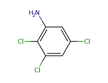 Molecular Structure of 18487-39-3 (2,3,5-trichloroaniline)