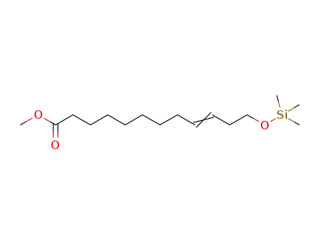 1-methyl-12-trimethylsilyloxy-9-dodecenoate