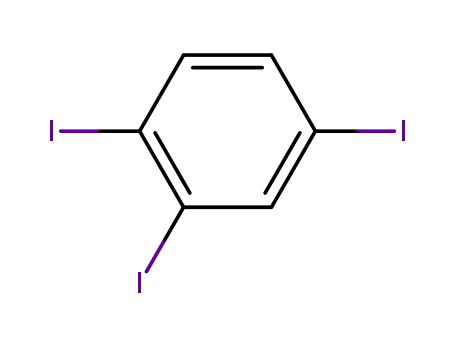 Molecular Structure of 615-68-9 (1,2,4-TRIIODOBENZENE)
