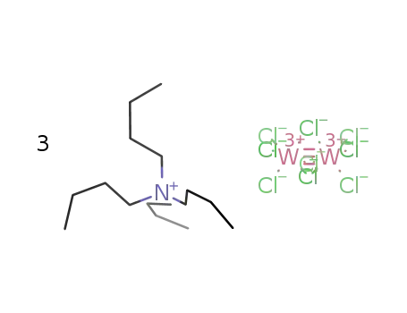 (n-Bu4N)3[W2(μ-Cl)3Cl6]