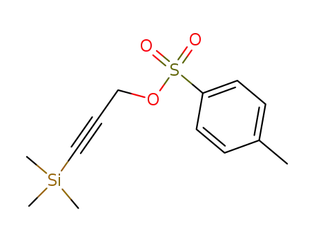 Molecular Structure of 71321-16-9 (2-Propyn-1-ol, 3-(trimethylsilyl)-, 4-methylbenzenesulfonate)