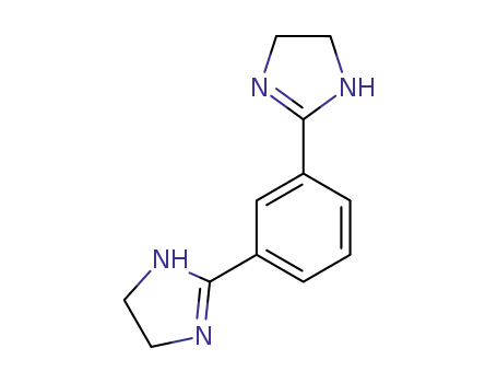 Molecular Structure of 952-08-9 (1H-Imidazole, 2,2'-(1,3-phenylene)bis[4,5-dihydro-)