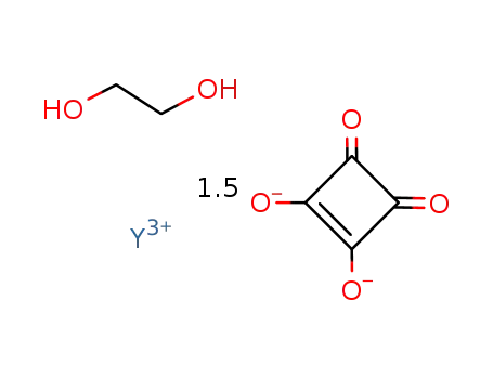 Y(squarate)1.5(ethylene glycol)