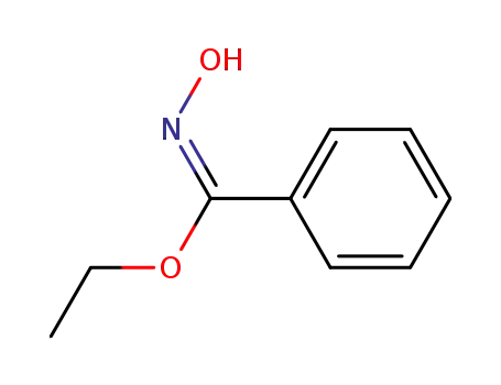 Molecular Structure of 7340-17-2 (ethyl N-hydroxybenzenecarboximidoate)
