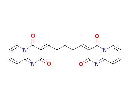 1,5-dimethyl-1,5-bis(2,4-dioxo-3,4-dihydro-2H-pyrido[1,2-a]pyrimidin-3-ylidene)pentane