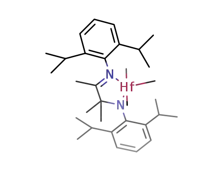 (N-(2,6-diisopropylphenyl)-N-(3-(2,6-diisopropylphenyl)imino-2-methylbutan-2-yl)amino)-trimethylhafnium