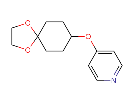 4-(1,4-dioxaspiro[4.5]decan-8-yloxy)pyridine