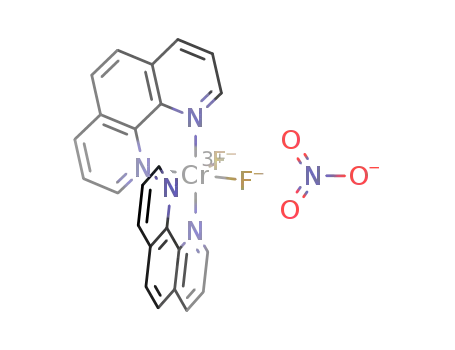 cis-[CrF2(1,10-phenanthroline)2](NO3)