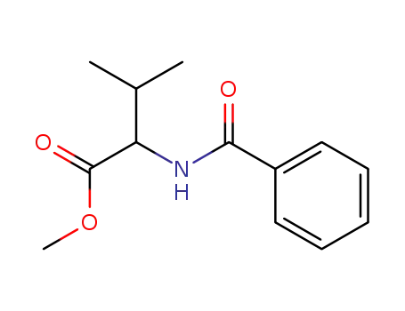 Molecular Structure of 14599-03-2 (Valine, N-benzoyl-, methyl ester)
