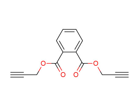 Molecular Structure of 48171-42-2 (1,2-Benzenedicarboxylic acid, di-2-propynyl ester)