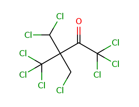 1,1,1,4,4,4-hexachloro-3-(dichloromethyl)-3-(chloromethyl)butane-2-one
