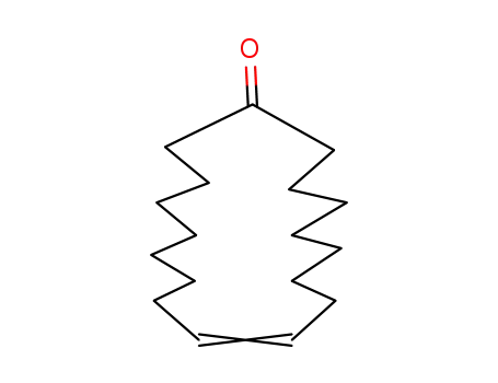 Molecular Structure of 74244-64-7 (9-Cycloheptadecen-1-one)