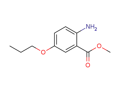 methyl 5-propyloxy-2-aminobenzoate
