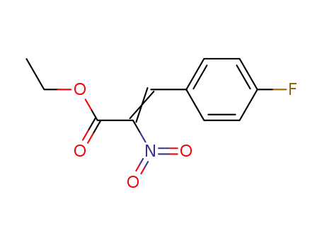 ethyl 3-(4-fluorophenyl)-2-nitroprop-2-enoate